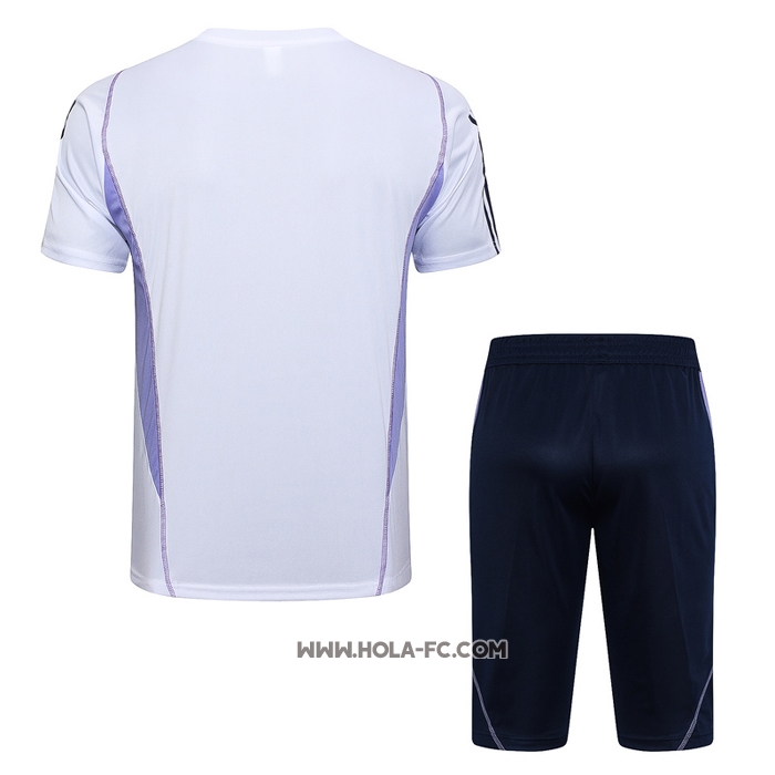 Chandal del Cruzeiro 2023-2024 Manga Corta Blanco - Pantalon Corto
